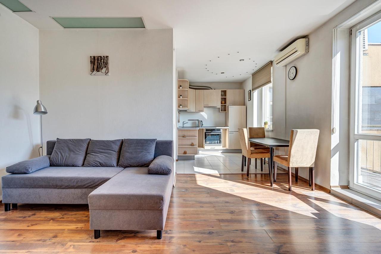 Cityvibe Top-Floor Apartment 빌뉴스 외부 사진